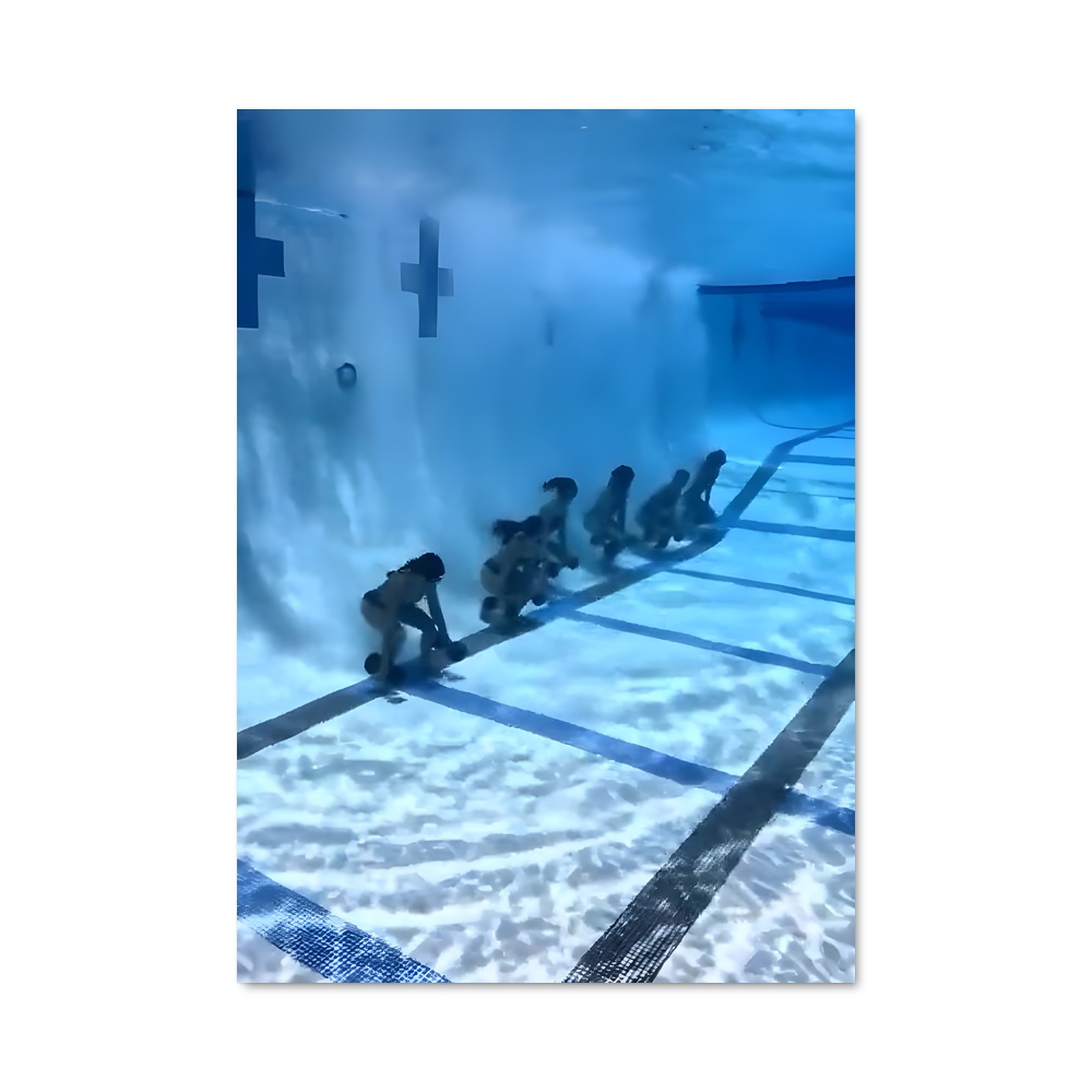 Poster Synchronized de diving synchronisé